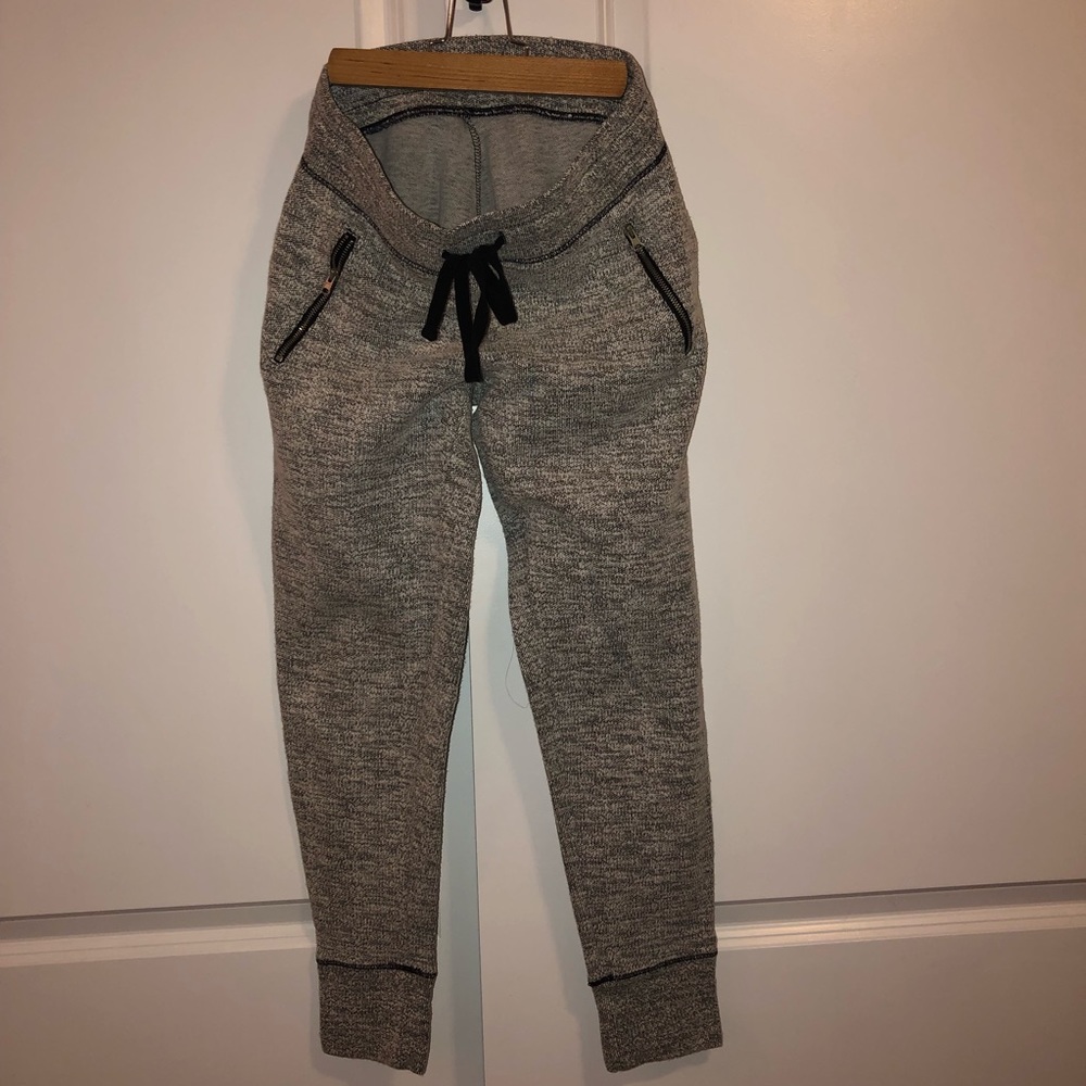 Gray joggers